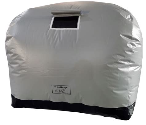 In The Garage 10' Outdoor Car Shield Car Bubble Inflatable Car Cover ...