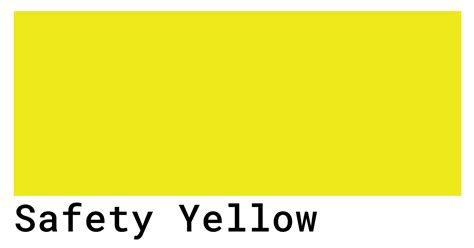 Safety Yellow Color Codes The Hex Rgb And Cmyk Values That You Need ...