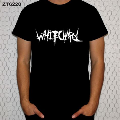 Whitechapel T-Shirt White Logo – Metal & Rock T-shirts and Accessories