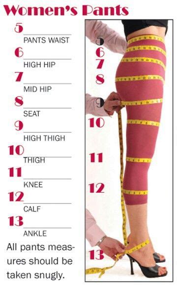 Pants Measurements | Sewing measurements, Fashion sewing pattern ...