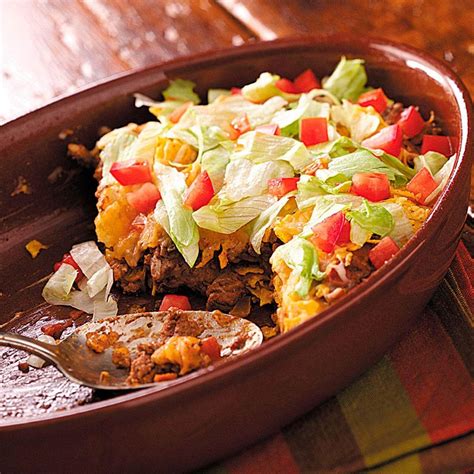 Easy Taco Casserole Recipe | Taste of Home