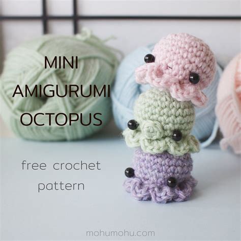 free crochet pattern mini octopus