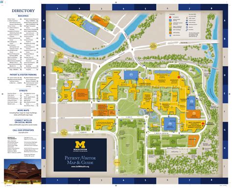 University Of Michigan Ann Arbor Campus Map - Map