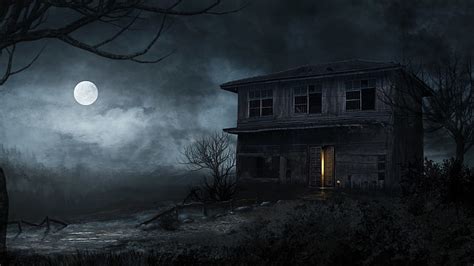 1440x900px | free download | HD wallpaper: abandoned house, haunted ...