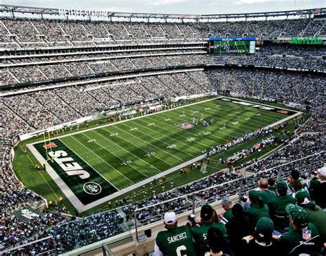 New York Jets MetLife Stadium Aerial View 8" x 10" Football Photo ...