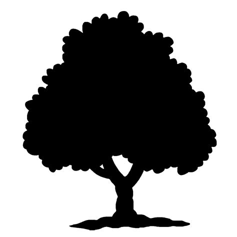 tree silhouette | Clipart Nepal