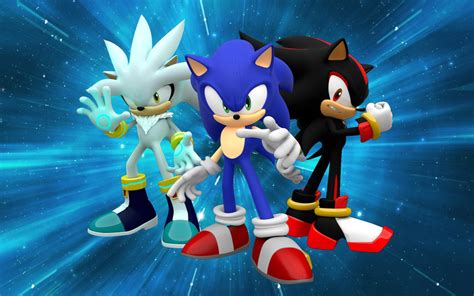 Sonic Shadow And Silver The Hedgehog Wallpaper