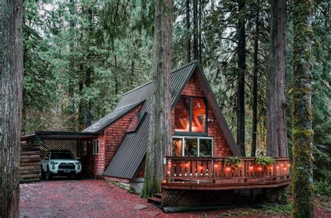 WanderingWoods A-Frame Cabin - Cabins for Rent in Mount Hood Village ...