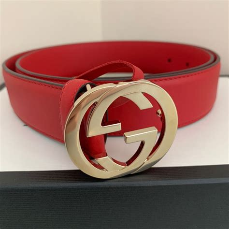 Red Gucci belt - lorinza.kilo.jp