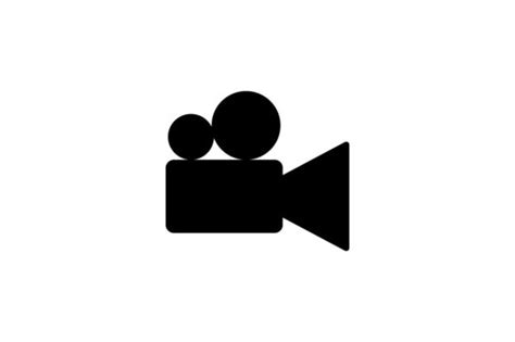 Movie Camera Icon Graphic by Hoeda80 · Creative Fabrica