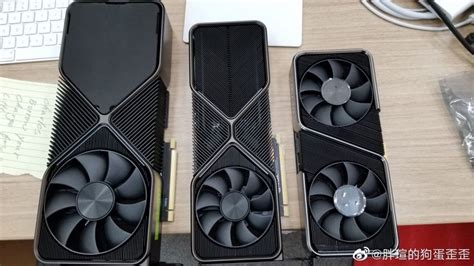 Here's the new GeForce RTX 3090, RTX 3080, RTX 3070 in a family photo