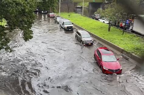 New York City begins to dry out after record rainfall, intense flooding ...