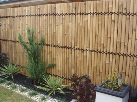 Bamboo Fence Fencing Bamboo Screen 2 4M X 1M Double Lacquer Heavy Duty ...