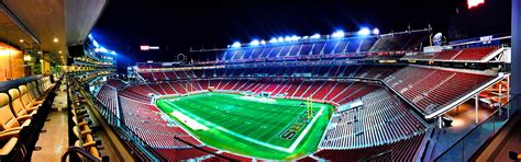 Football Stadium during Night HD wallpaper | Wallpaper Flare