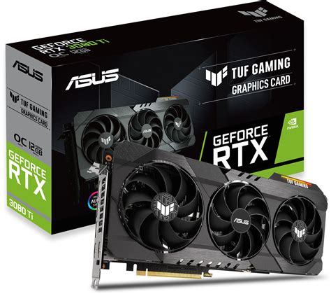 Asus TUF Nvidia GeForce RTX 3080 Ti 12GB GDDR6 Graphic Card Black ...