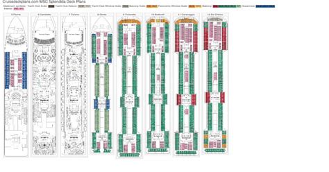 (PDF) Cruisedeckplans.com MSC Splendida Deck Plans - PDFSLIDE.NET