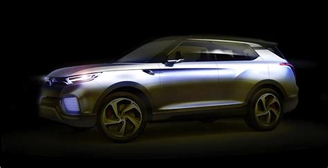 Ssangyong XLV concept : seven-seat diesel-hybrid SUV teased - photos ...