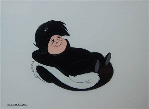 Production Cel of Tootles from Peter Pan