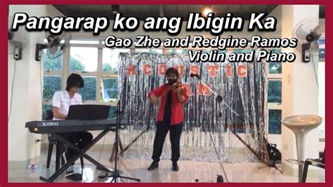 Pangarap ko ang Ibigin ka (Regine Velasquez) // Gao Zhe and Redgine MJ ...