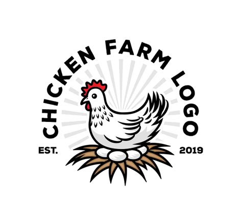 Chicken Farm Logo & Business Card - The Design Love