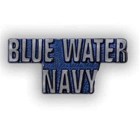 Blue Water Navy Pin - Tin Can Sailors