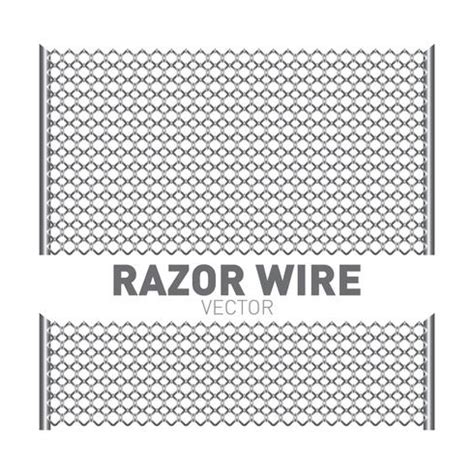 Razor Wire Illustration 173664 Vector Art at Vecteezy