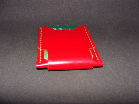 Slim Leather Card Holder / Leather Credit Card Wallet /leather - Etsy