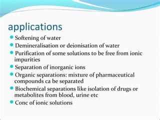 Ion exchange | PPT