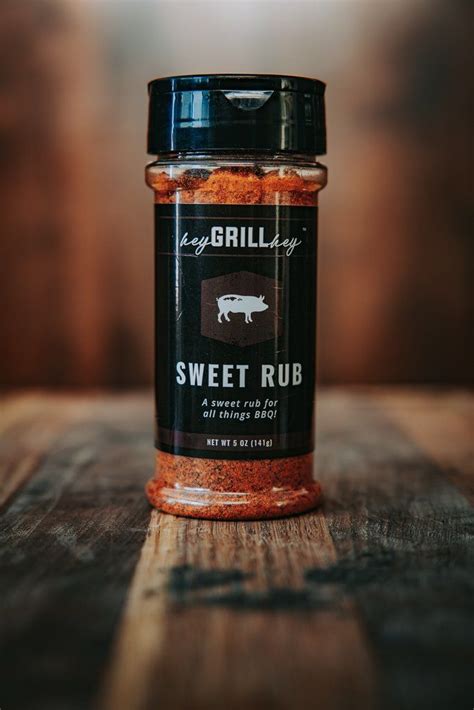 Hey Grill Hey Signature Sweet Rub - Small in 2021 | Smoked pulled pork ...