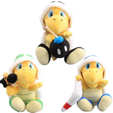 uiuoutoy Super Mario Hammer Bro & Boomerang Bro & Bomb Bro Koopa Plush ...