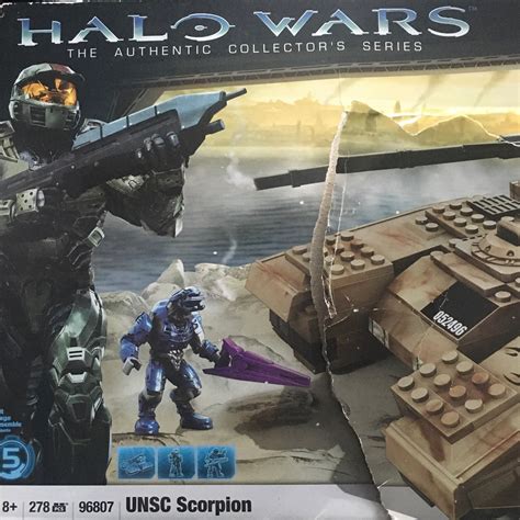 HALO WARS UNSC Scorpion Mega Bloks Set | Etsy