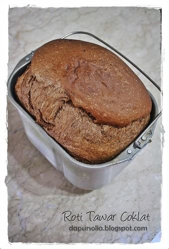 ** DAPUR SOLIA **: Roti Tawar Coklat / Chocolate Bread (dengan Bread Maker)