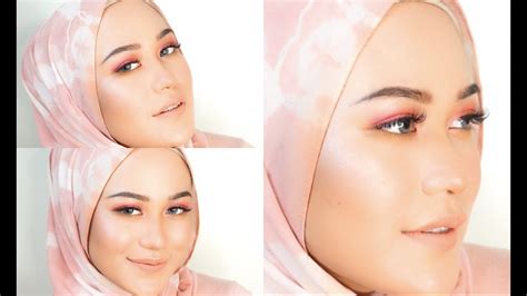 A Simple Pink Blush Makeup Tutorial - YouTube