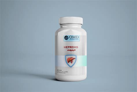 Label design for OMD veterinary drug products on Behance