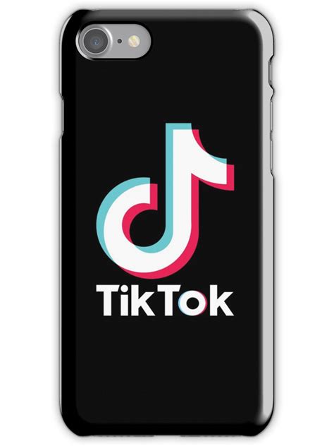 'TikTok' iPhone Case by SVNTY5 design in 2020 | Iphone case covers ...