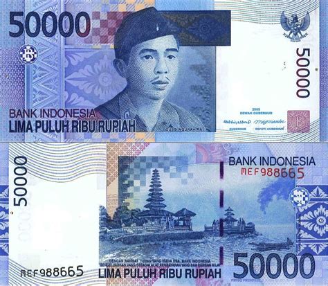 Indonesian Rupiah Security Features For The 10K Note | Currency design ...