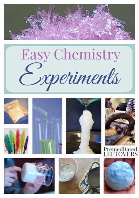 Easy Chemistry Experiments for Kids