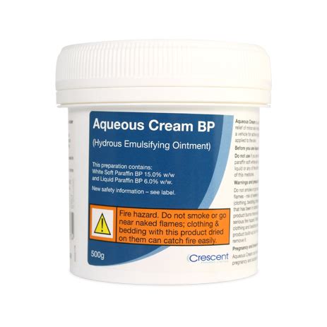 Aqueous Cream BP 500g – Crescent Pharma