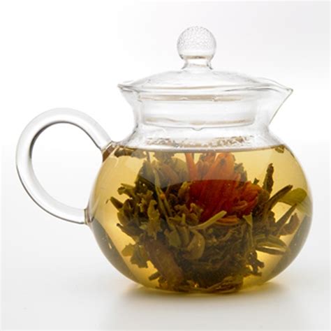 Numi Tea, Flowering Tea & Glass Teapot, 5 Tea Blossoms - iHerb