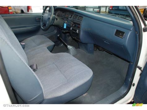 Blue Interior 1996 Toyota T100 Truck Regular Cab Photo #42841550 ...