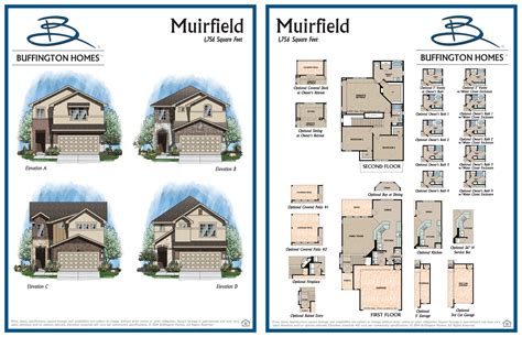 One of Buffington's new 30' product - the Muirfield | Floor plans ...