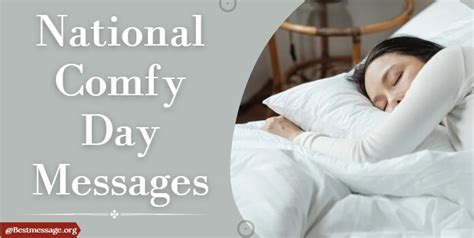 National Comfy Day Messages, Quotes, Sayings – February 20th