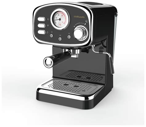 Cookworks CM5013B-GS Espresso Coffee Machine Reviews - Updated July 2024