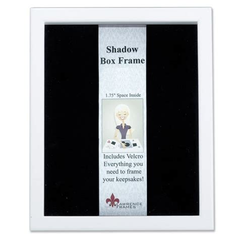 790280 White Wood Shadow Box 8x10 Picture Frame - Walmart.com - Walmart.com