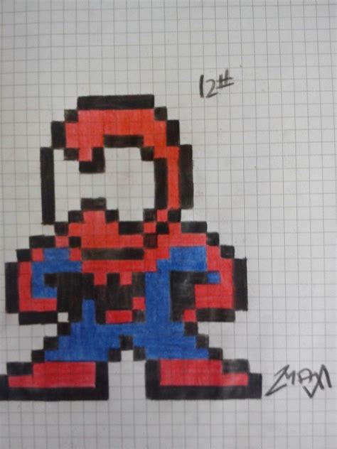 Spiderman 8 bits | 8 bit, Spiderman, Pixel art