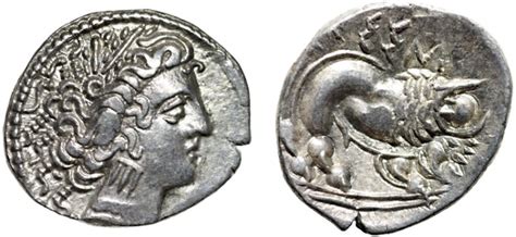 Celts of Cisalpine Gaul: Salluvii (?) AR drachm, imitating Massalia ...