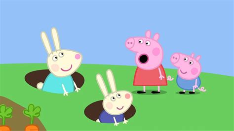 Peppa Pig Meets Rebecca Rabbit! | Story for Kids | Kids Cartoons ...