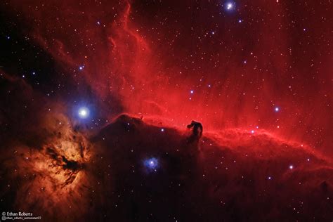 The Horsehead nebula is one of the most iconic structures in space ...