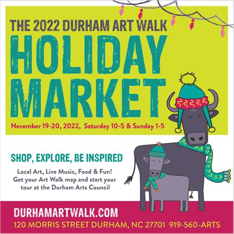 2022 Durham Art Walk Holiday Market Music - Durham Arts Council