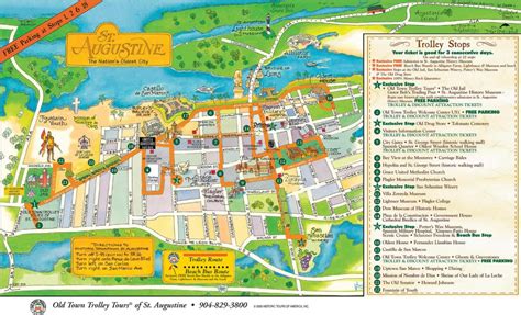 The Best Interactive St. Augustine Map For Planning Your Vacation - Map ...